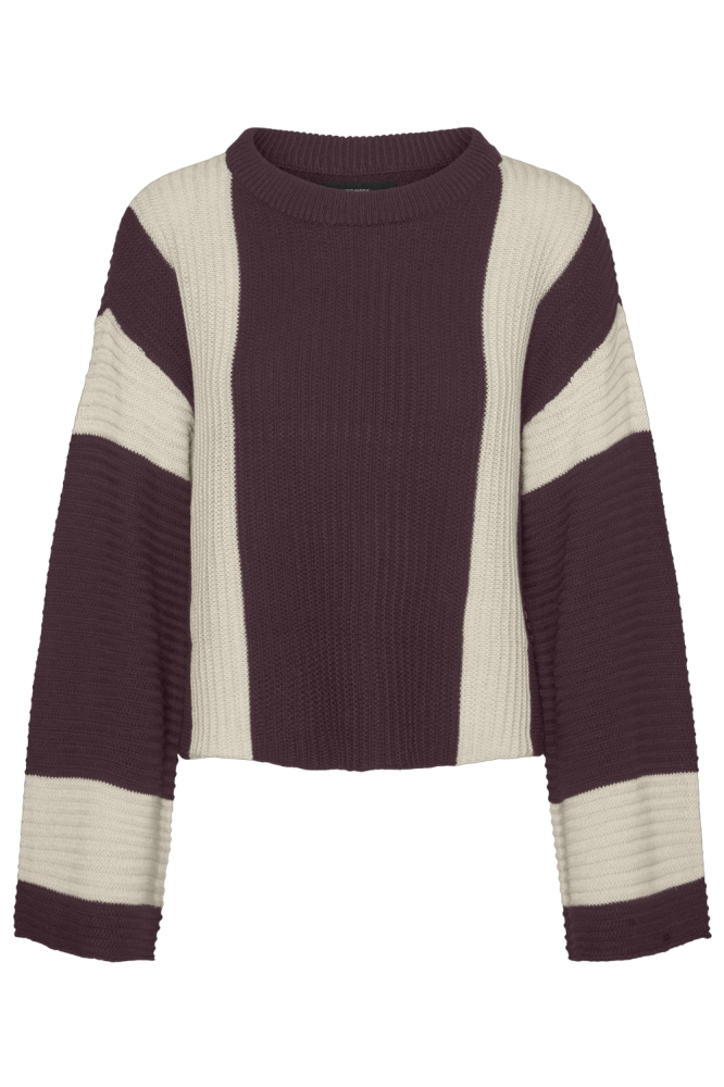 VMGIGI LS O-NECK PULLOVER LCS REP 10317206 WINETASTING/BIRCH